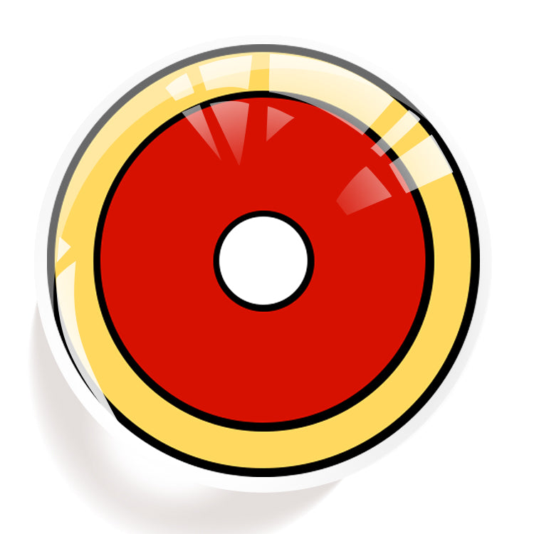 Demon Slayer's Inferno Halo Contact Lenses