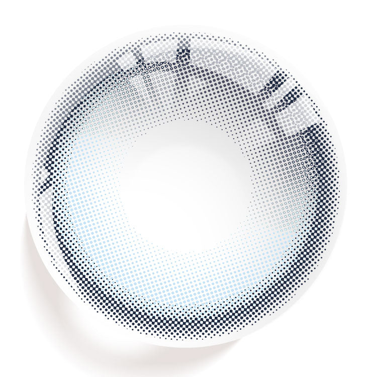 【Prescription】Ethereal Blue-Gy Colored Contact Lenses