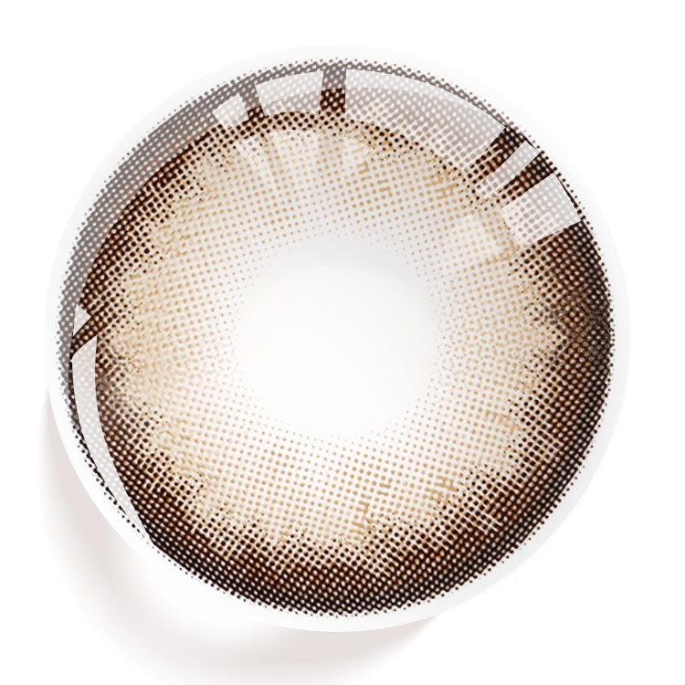 Unspoken Brown Colored Contact Lenses