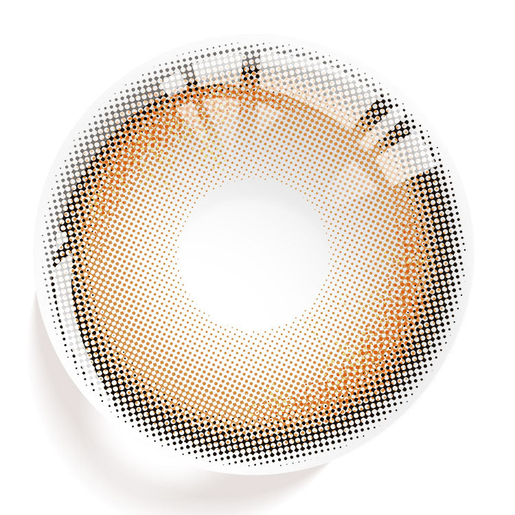 【Prescription】Pearl Brown Colored Contact Lenses