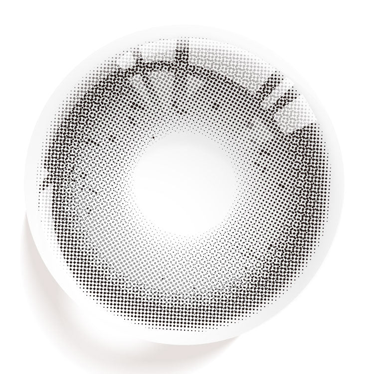 Immersing Gray Colored Contact Lenses