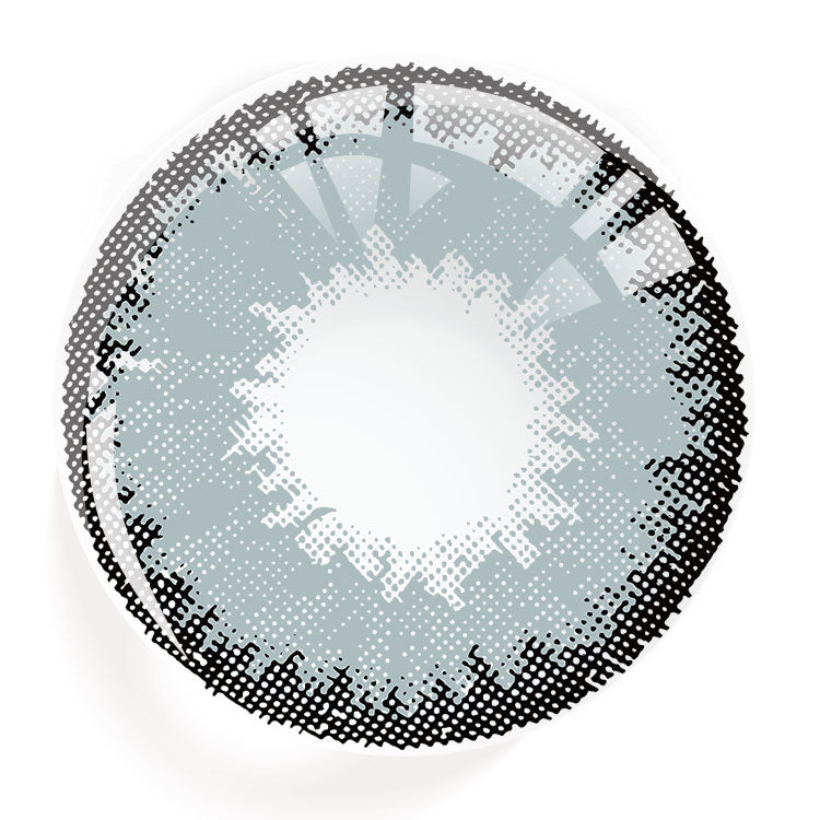 Ephemeral Gray Colored Contact Lenses