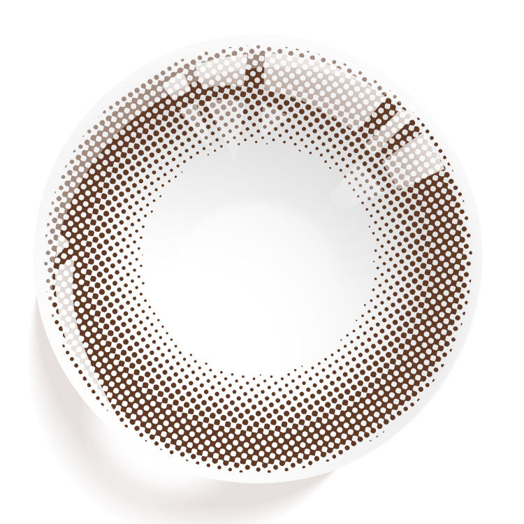 【Prescription】Avela Brown Colored Contact Lenses
