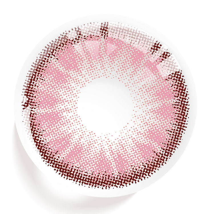 Iris Pink Colored Contact Lenses