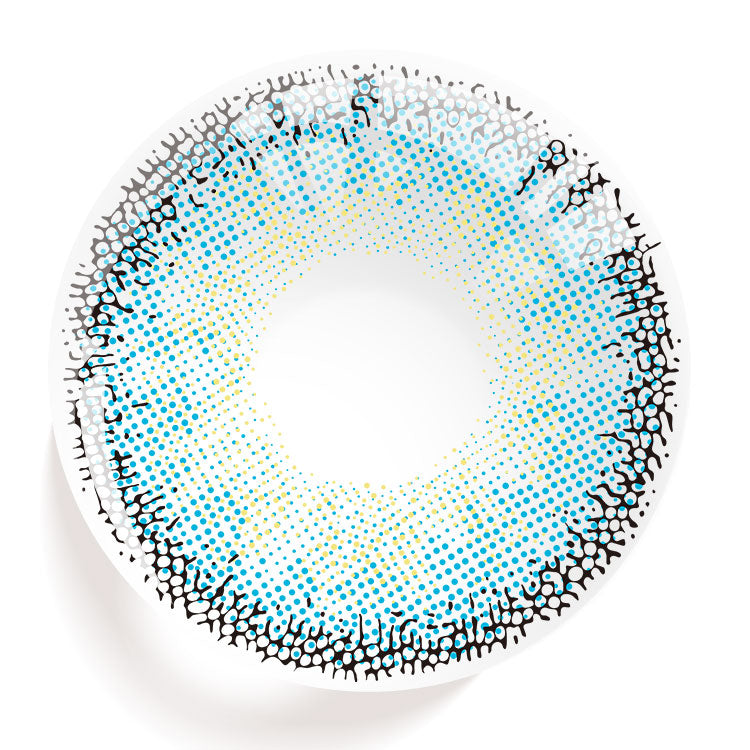 NASA Blue Natural-looking Colored Contact Lenses