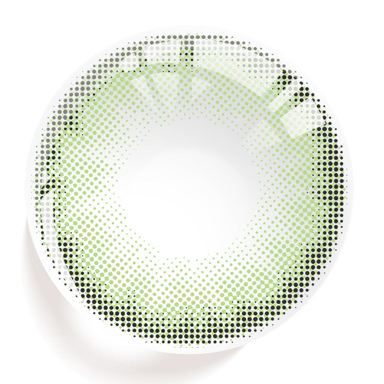 Sicilian Green Colored Contact Lenses