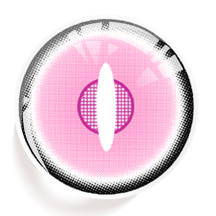 Demon Slayer's Shadow Pink Cat Eye | 1 Year