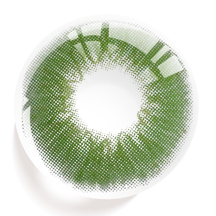 Profound Green Colored Contact Lenses