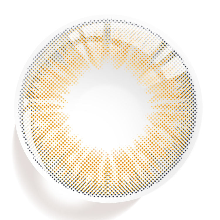 Marble Brown Colored Contact Lenses