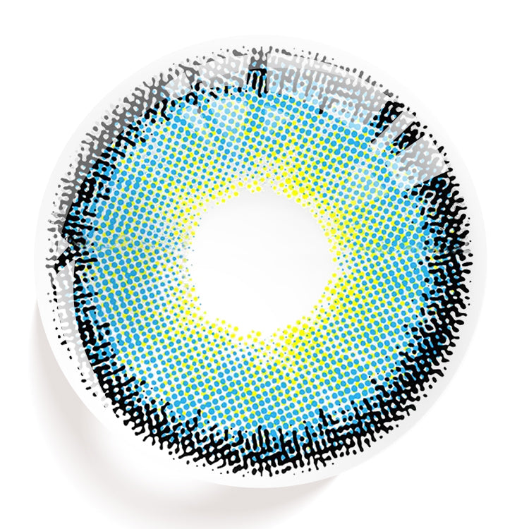 JK Blue Colored Contact Lenses