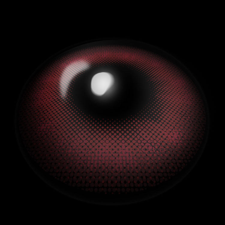 Luminous Pearl Pink Contact Lenses 3D Display