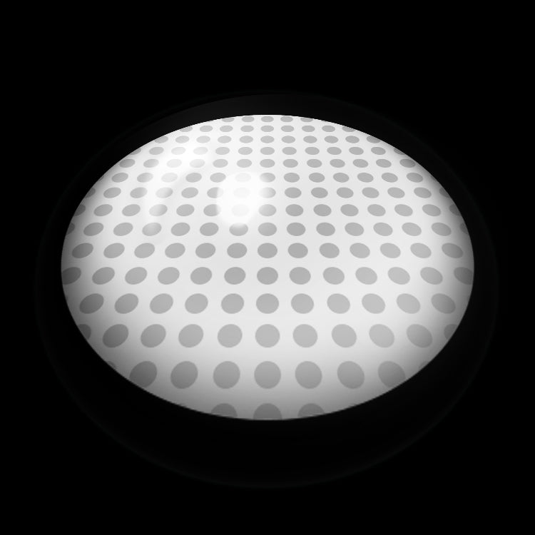 Rebel Glance White Contact Lenses 3D Display