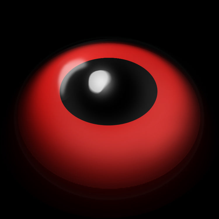 Crimson Celestial Blaze Contact Lenses 3D Display