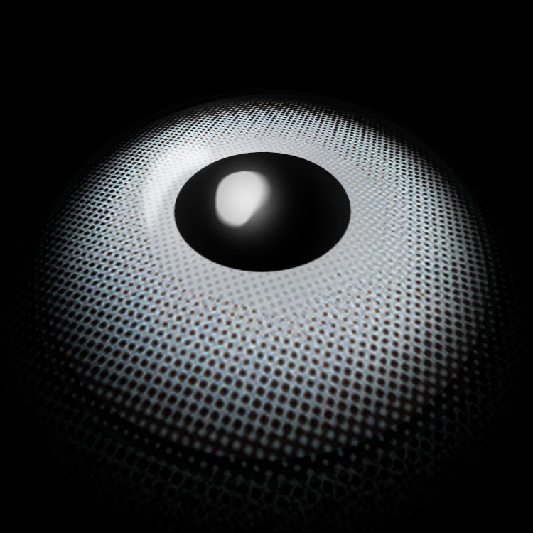 Elegant Blue Contact Lenses 3D Display