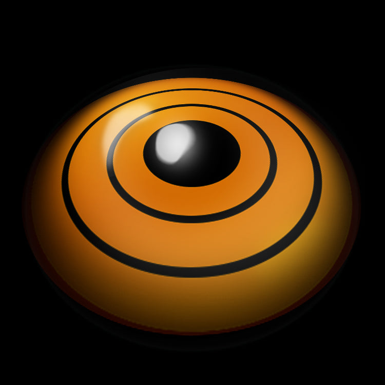 Chainsaw Ember Orbit Contact Lenses 3D Display