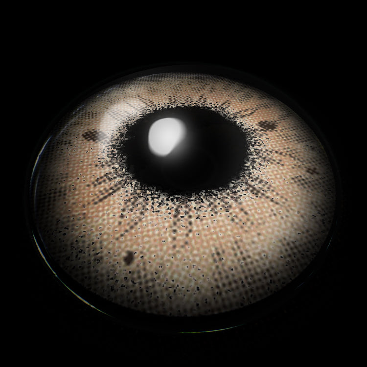 Vintage Hazel Colored Contact Lenses 3D Display