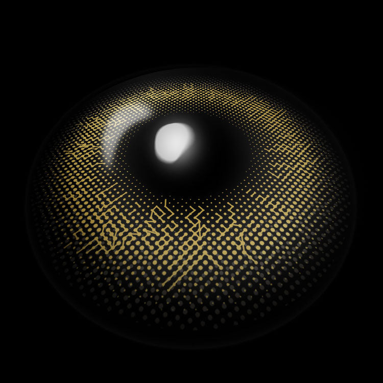 【Prescription】Poet Brown Colored Contact Lenses 3D Display