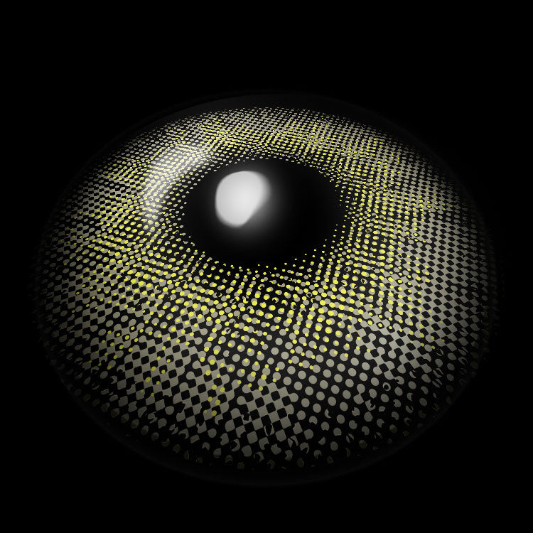 Magic Hazel Gray Colored Contact Lenses 3D Display