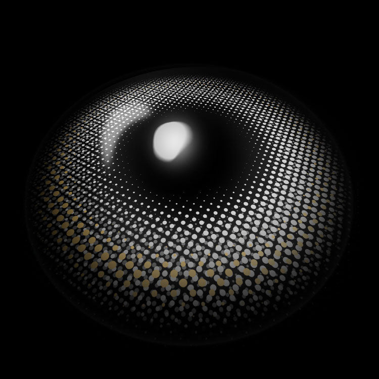 【Prescription】New Moon Gray Colored Contact Lenses 3D Display