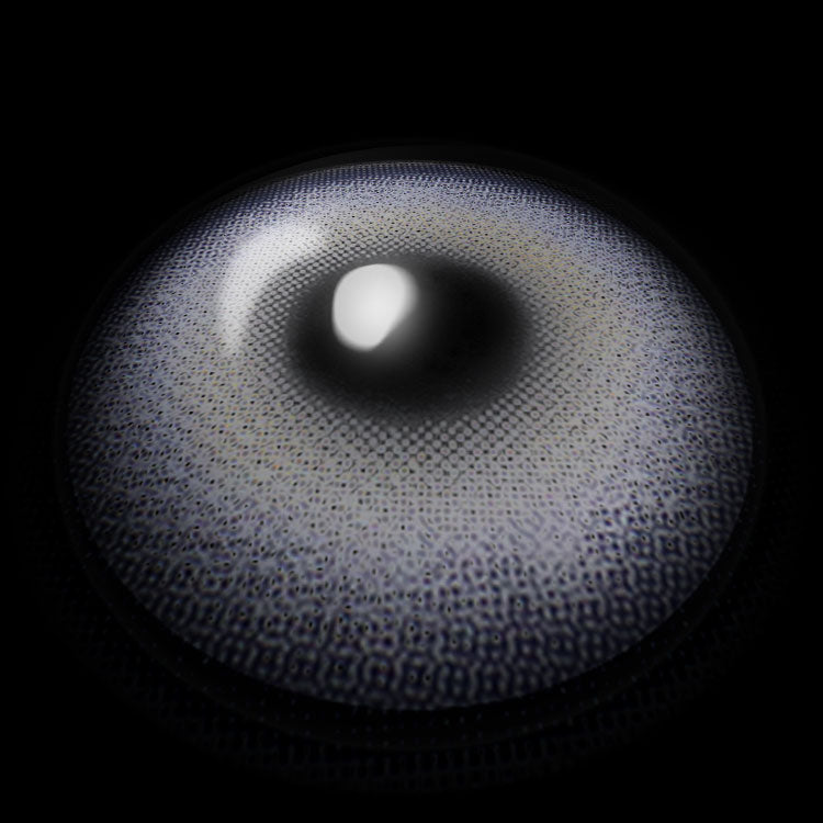 Gene Purple Colored Contact Lenses 3D Display