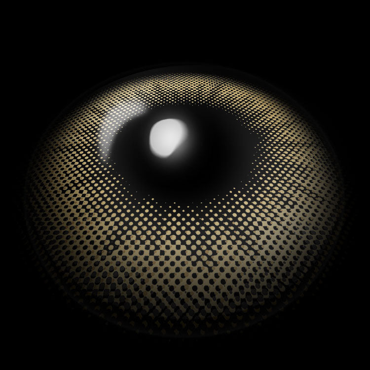 【Prescription】Sicilian Brown Colored Contact Lenses 3D Display