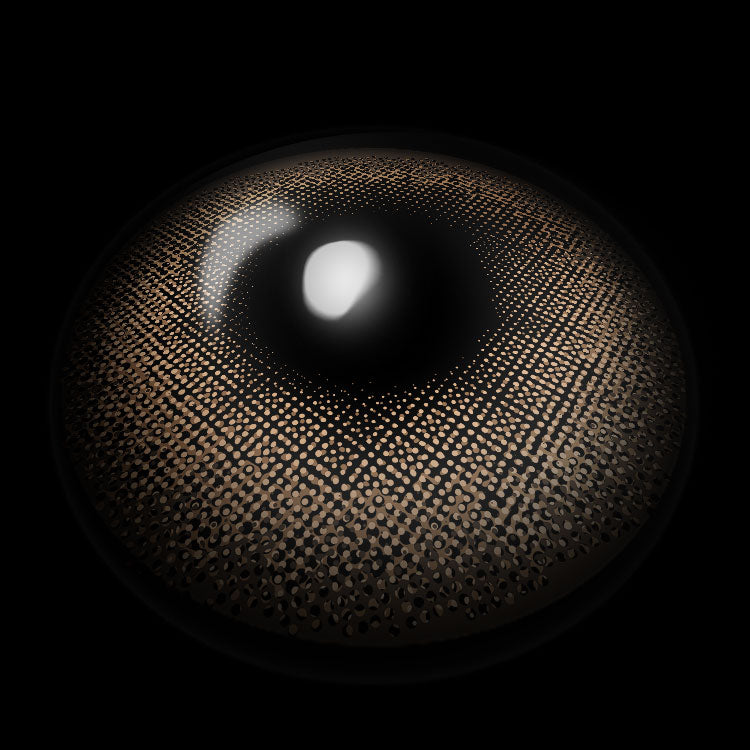 【Prescription】Nebulae Brown Colored Contact Lenses 3D Display