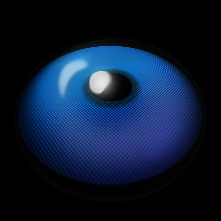 Chainsaw Azure Gaze Contact Lenses 3D Display
