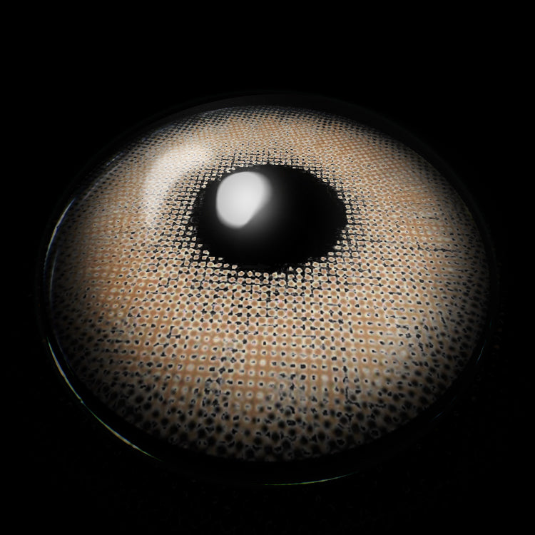 JK Hazel Colored Contact Lenses 3D Display