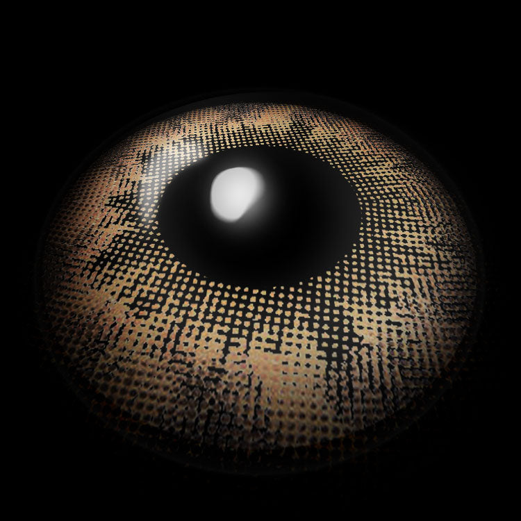 Apricity Brown Colored Contact Lenses 3D Display