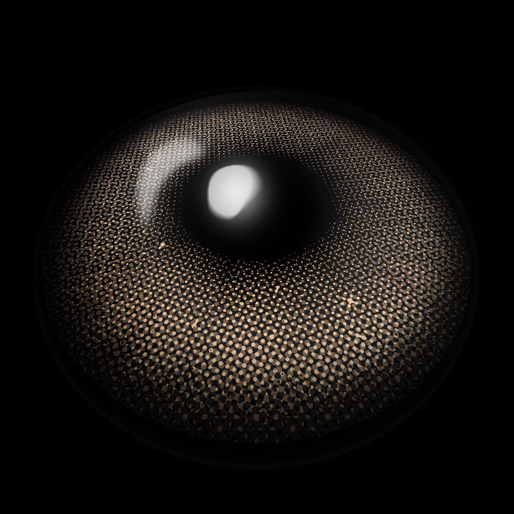 【Prescription】Ethereal Brown Colored Contact Lenses 3D Display
