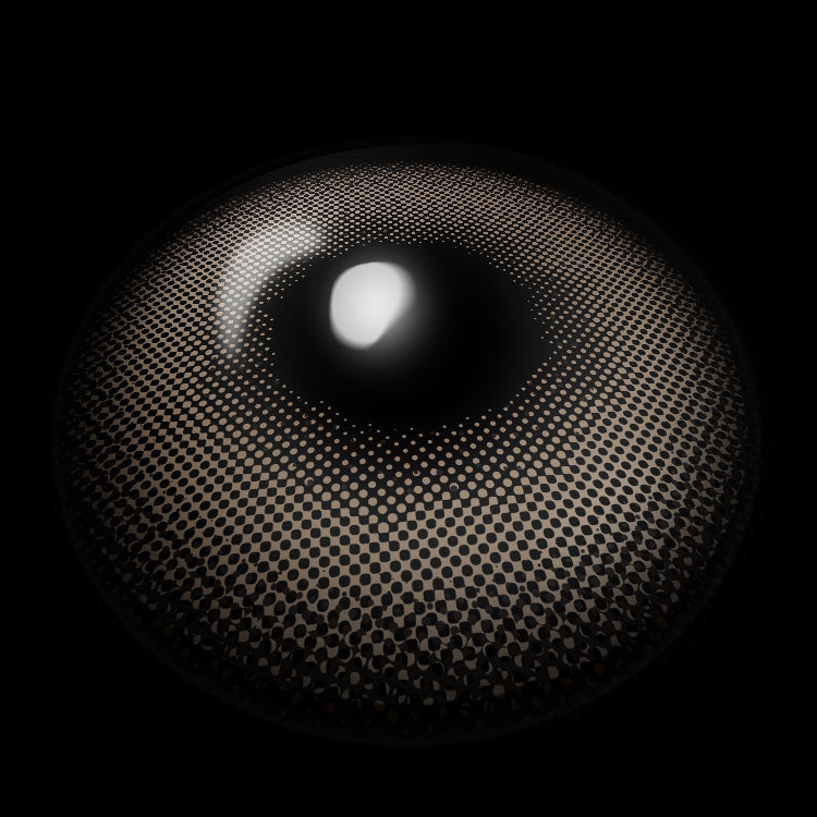 【Prescription】Rococo Brown Colored Contact Lenses 3D Display