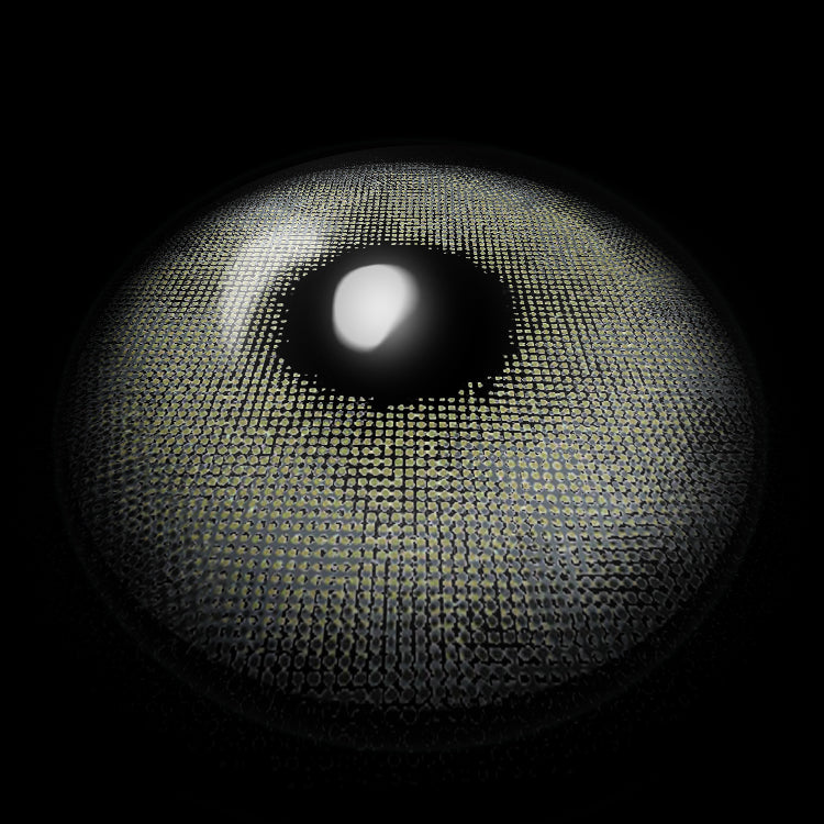 Glacier Gray Colored Contact Lenses 3D Display