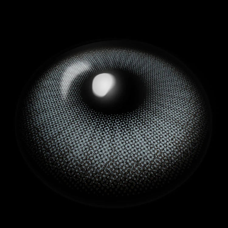 Daisy Blue Colored Contact Lenses 3D Display