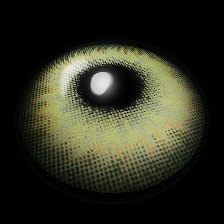 Apricity Green Colored Contact Lenses 3D Display