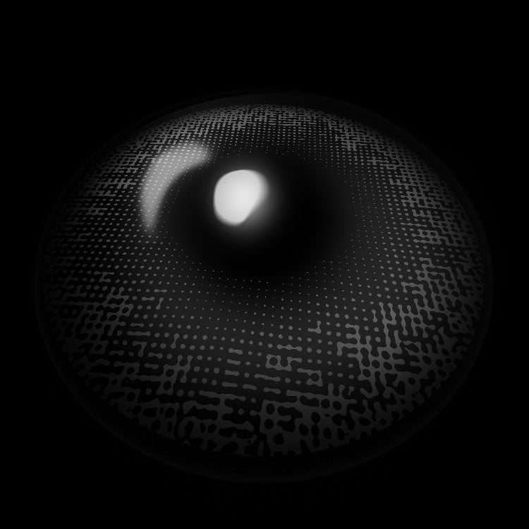 Nebulae D-Gray Colored Contact Lenses 3D Display