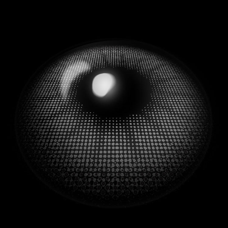 【Prescription】Paris Fireworks Gray Colored Contact Lenses 3D Display