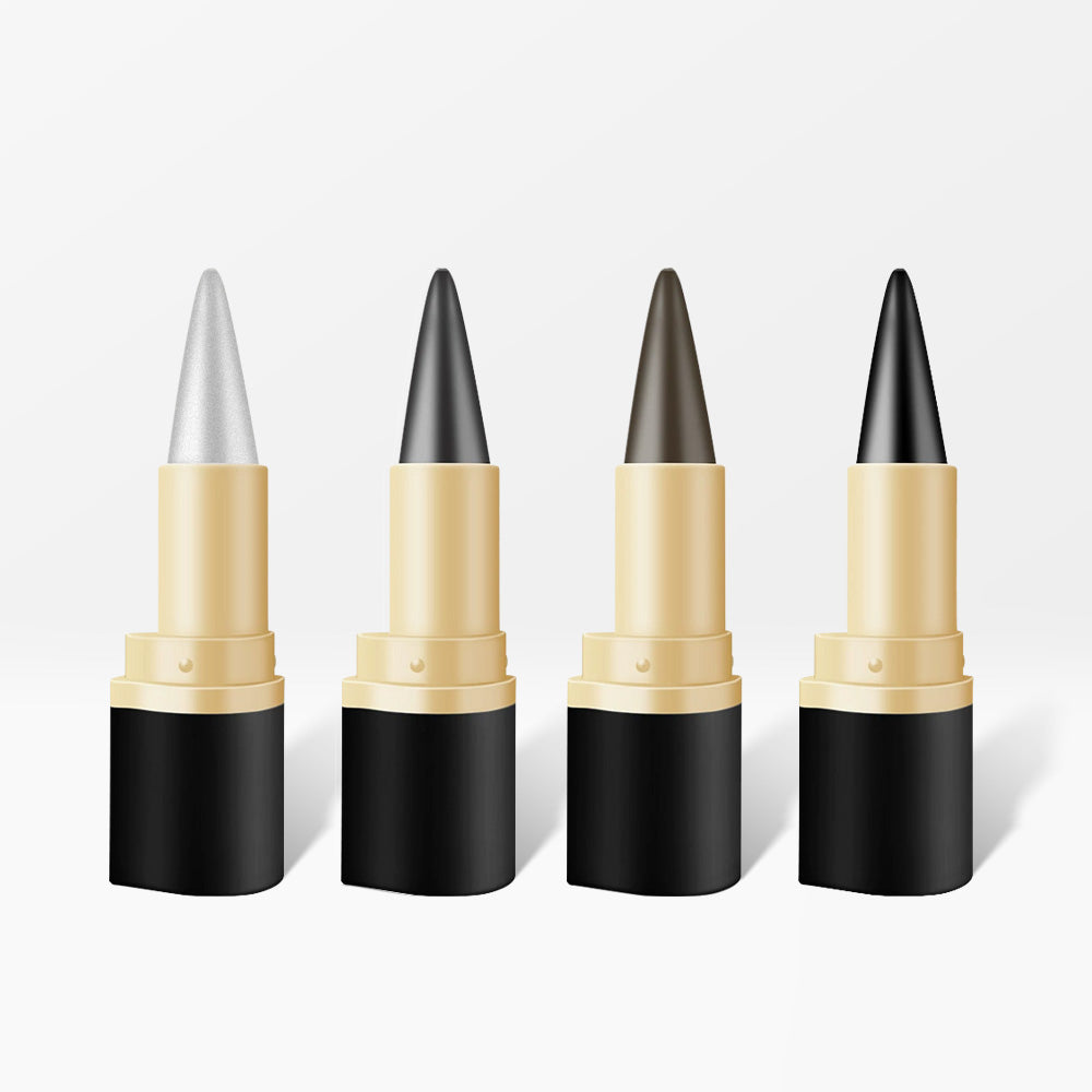 Quick Dry Silver, Black-Gray, Brown, Black Eyeliner Pencil