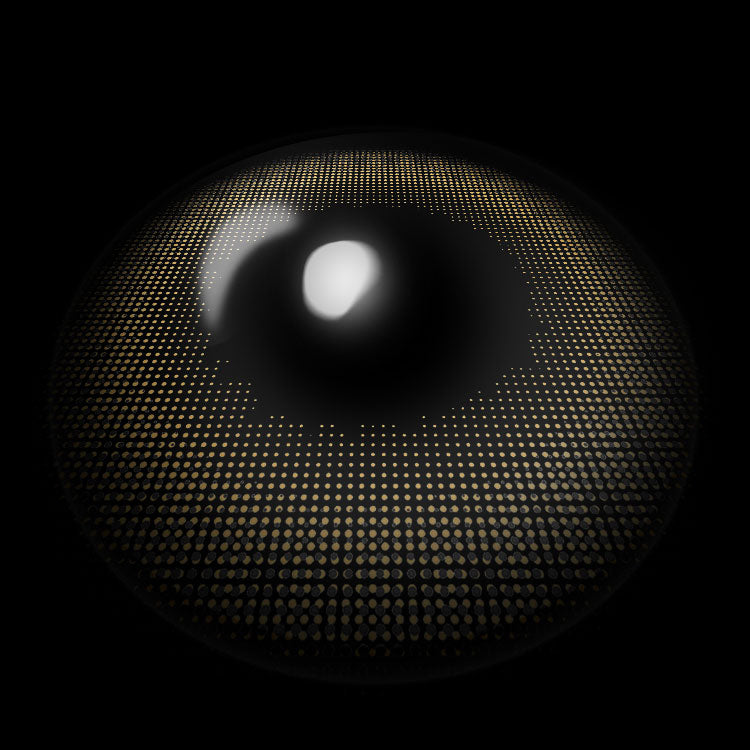 【Prescription】Delight Brown Colored Contact Lenses 3D Display