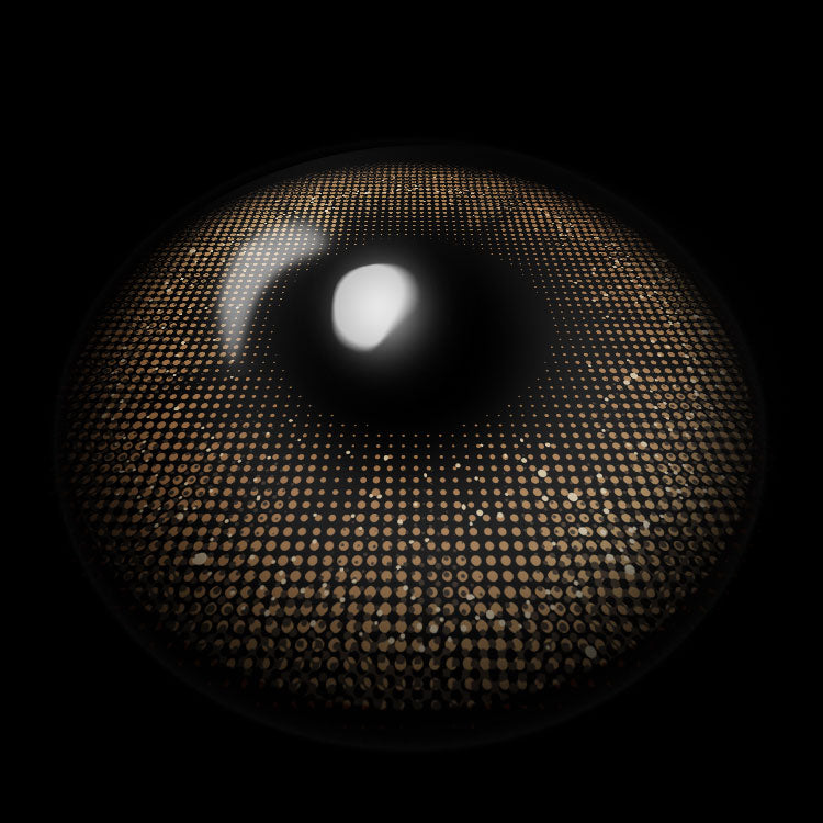 Euphoria Obsession Brown Colored Contact Lenses 3D Display