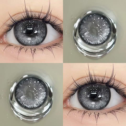 Lentes de contacto de color gris Apricity 