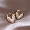 Gold-Plated Pearl Flower Stud Earrings