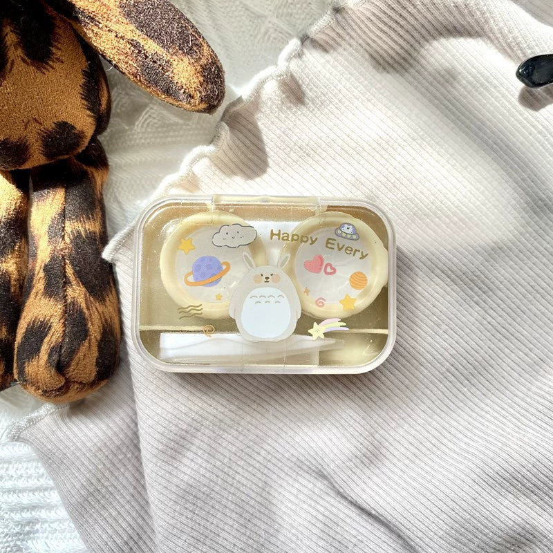 EYESFAV Macaron World Contact Lens Case