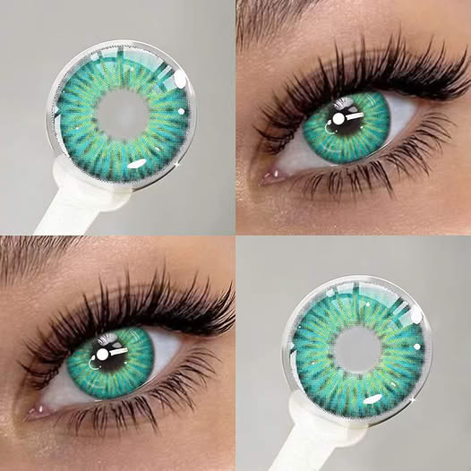 Forest Spark Green Contact Lenses | 6 Months – EYESFAV