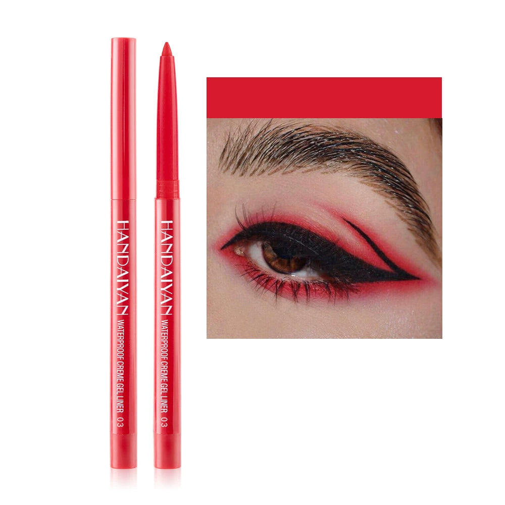 Orange Waterproof Shimmer Eyeliner Pencil