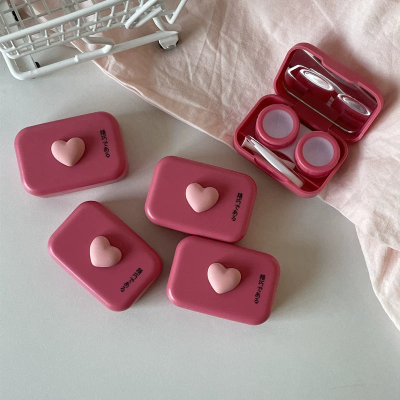Sweetheart Red Contact Lens Case
