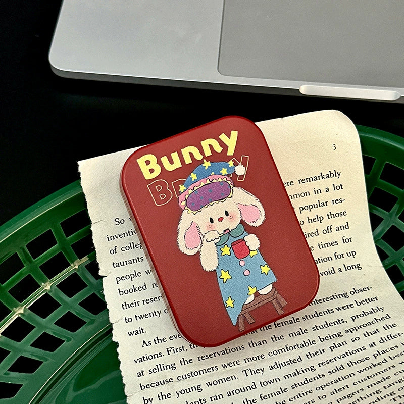 Trendy Dog Red Contact Lens Case