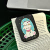 Trendy Dog Black Contact Lens Case