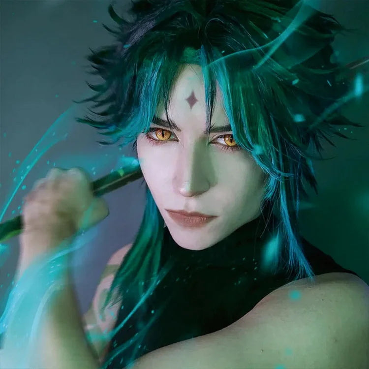 Golden Ruby Cat's Eye Contact Lenses