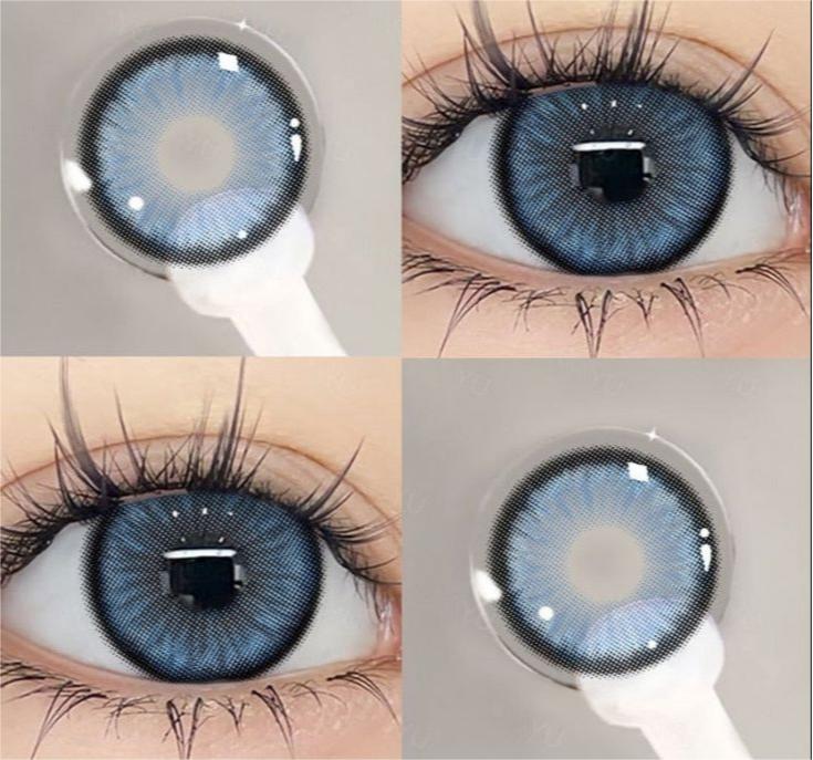 Norko II Gray Colored Contact Lenses