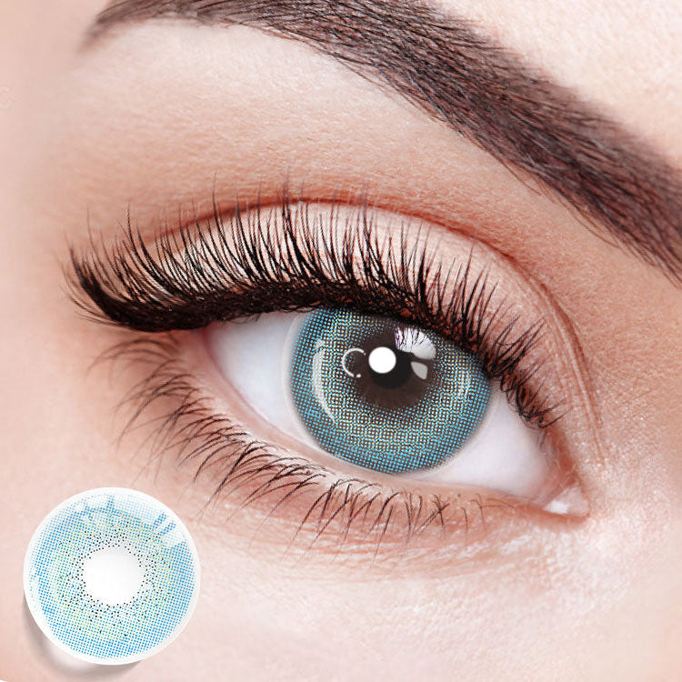 Starlit Horizon Blue Contact Lenses